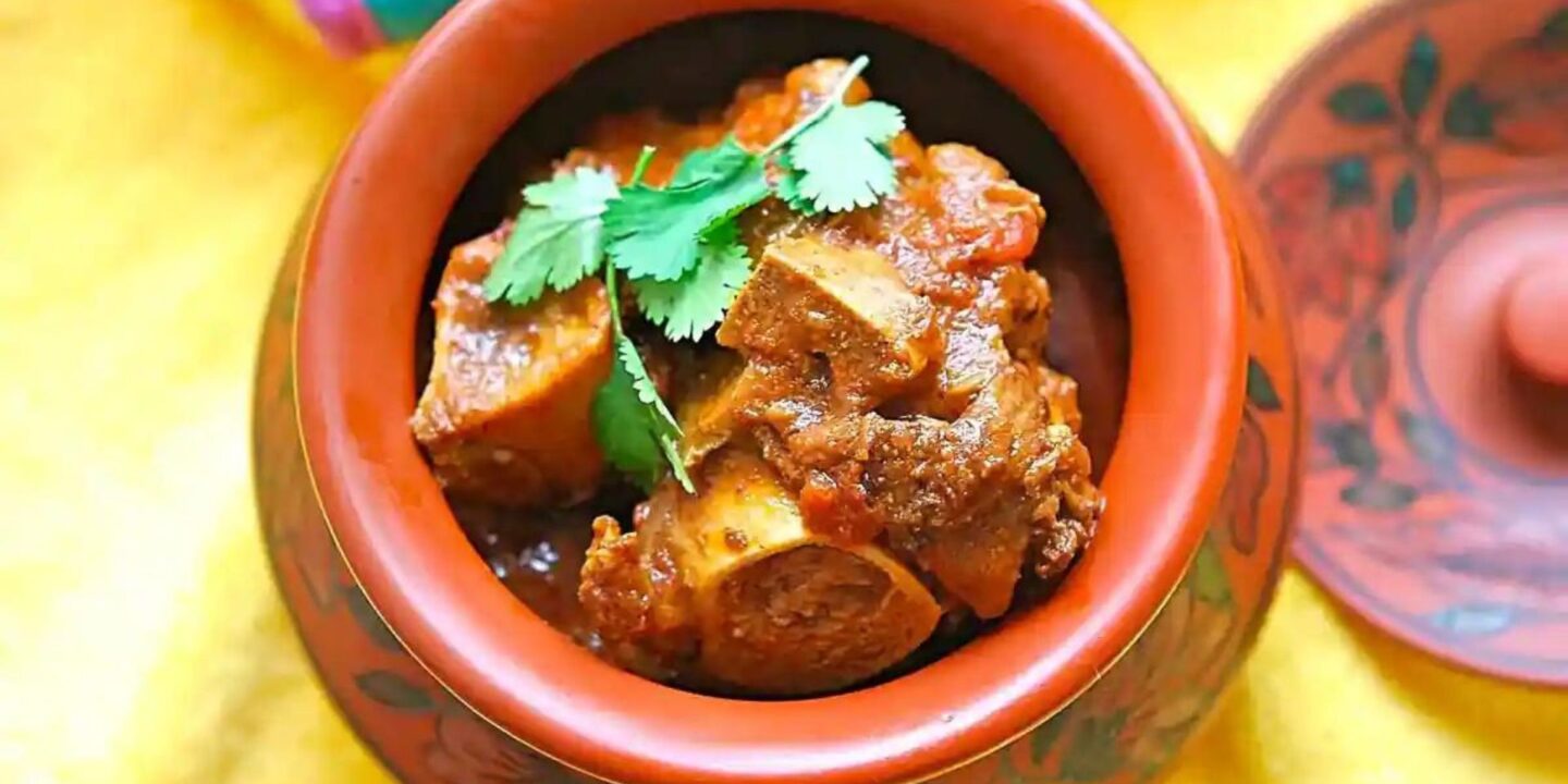 Champaron mutton on pot