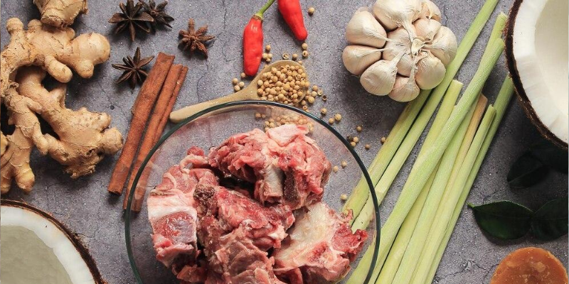 Chamaron Mutton ingredients